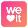 Logo of We Heart It android Application 